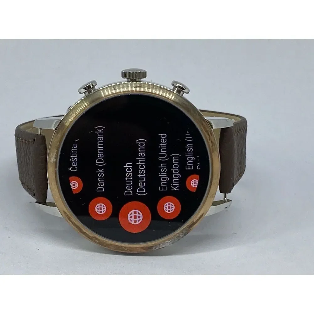 Fossil Gen 4 Authentic Digital Dial Smart Watch Custom Band FTW6016 BA315